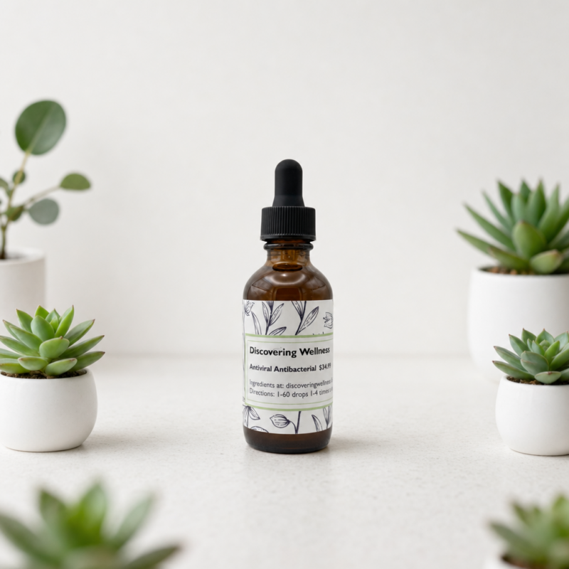 antiviral antibacterial tincture