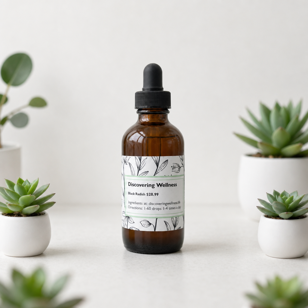 black radish tincture black radish tincture