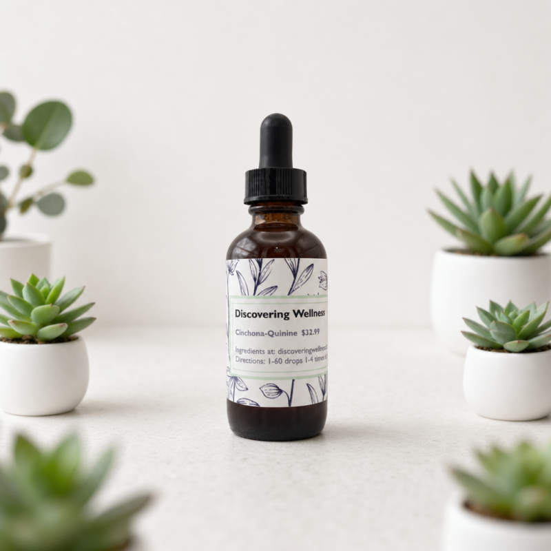 cinchona quinine 2oz tincture