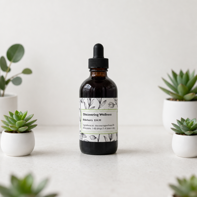 elderberry tincture