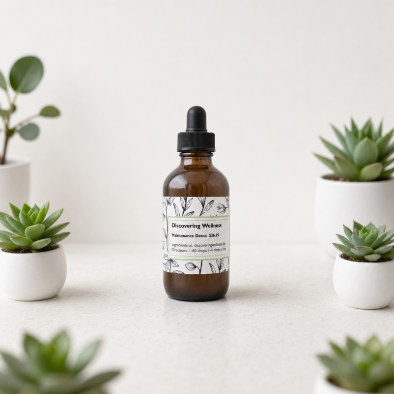 maintenance detox tincture