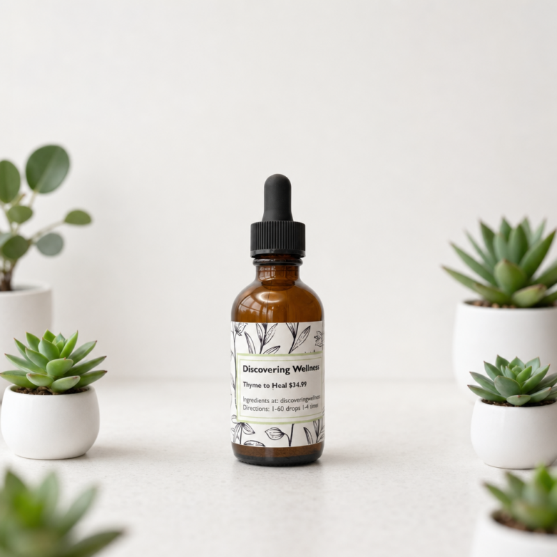 thyme to heal tincture